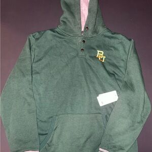 Colosseum: Baylor University Bears Green Sweater/Hoodie(XXL/2XL)